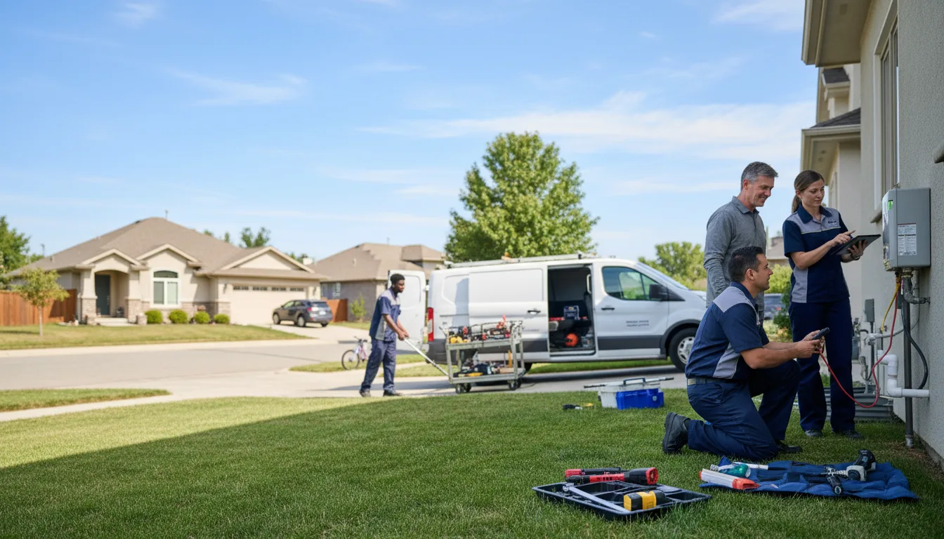 Tankless water heater service in Cisco, TX